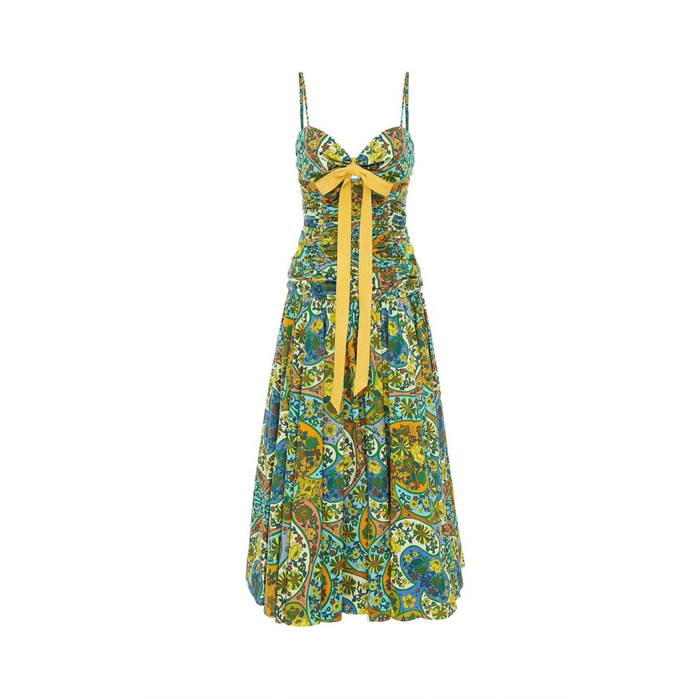 ALÉMAIS Sofie Midi Dress Au6 - Picture 2 of 4